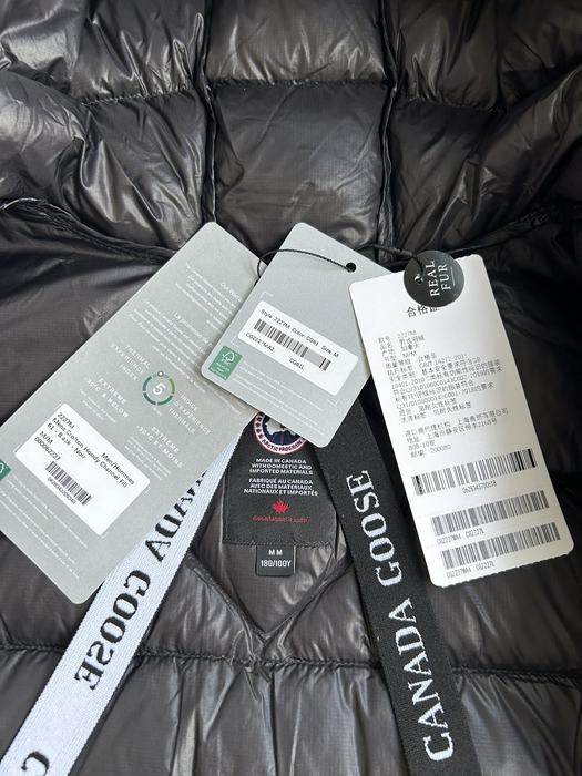 Yupoo Canada Goose hooded black puffer jacket Canada Goose down jacket puffer black hooded Black 013