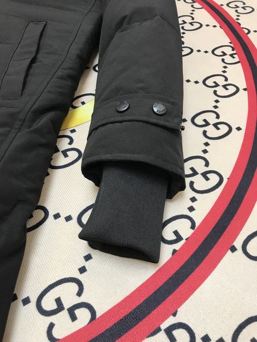 Yupoo Canada Goose parka black fur hood Canada Goose down jacket parka black fur hood Black 039