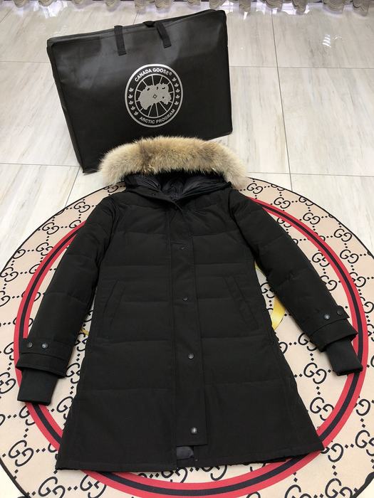 Yupoo Canada Goose parka black fur hood Canada Goose down jacket parka black fur hood Black 039
