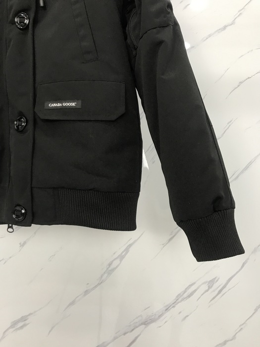 Yupoo Canada Goose parka black fur hood Canada Goose down jacket parka black fur hood Black