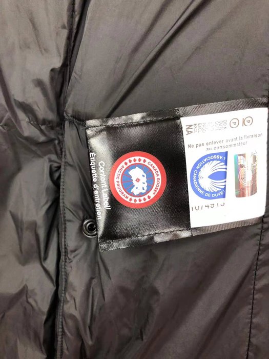 Yupoo Canada Goose parka black fur hood Canada Goose down jacket puffer black fur hood Black 052