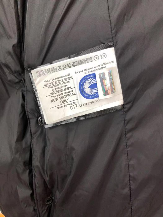 Yupoo Canada Goose parka black fur hood Canada Goose down jacket puffer black fur hood Black 052