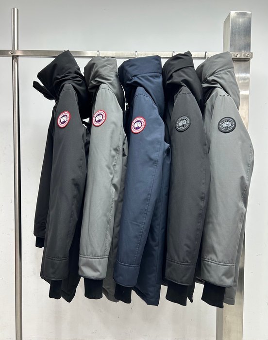 Yupoo Canada Goose parka black fur hood Canada Goose down jacket winter black fur hood Black 017