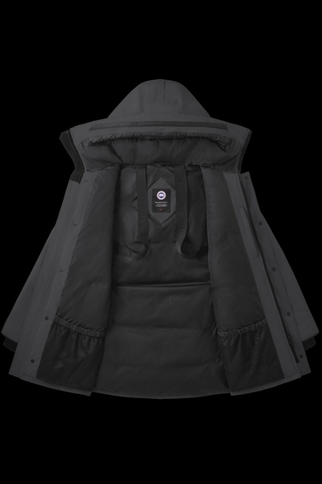 Yupoo Canada Goose parka black hood Canada Goose down jacket puffer black hooded Black 015