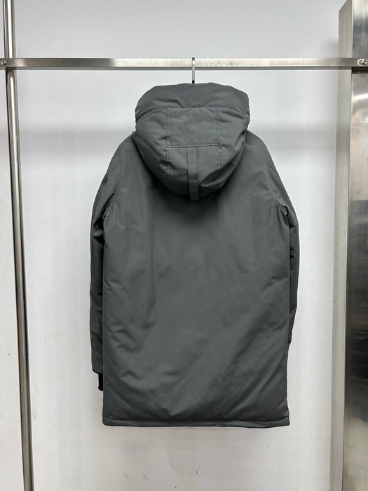 Yupoo Canada Goose parka grey fur hood Canada Goose down jacket parka gray fur hood Grey