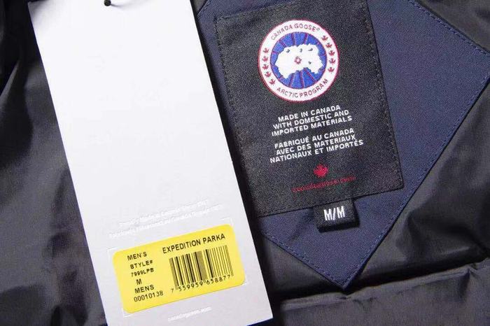 Yupoo Canada Goose parka navy fur hood Canada Goose down jacket parka navy fur Navy 021