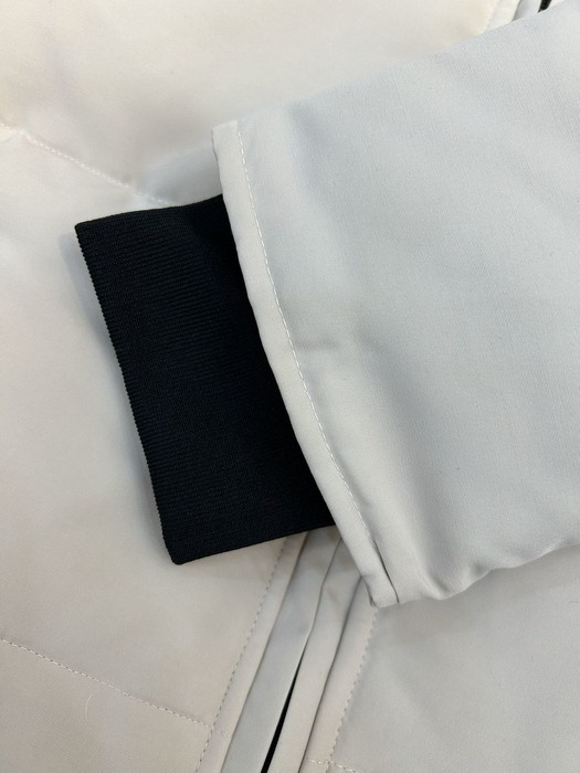 Yupoo Canada Goose parka white fur hood Canada Goose down jacket puffer white fur hood White 005