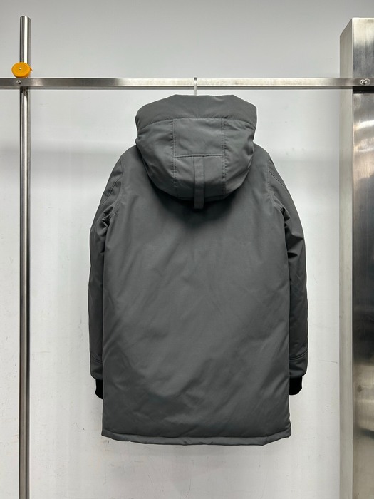 Yupoo Canada Goose parkaregular black furtrim hood Canada Goose down jacket parka gray fur hood Grey 007