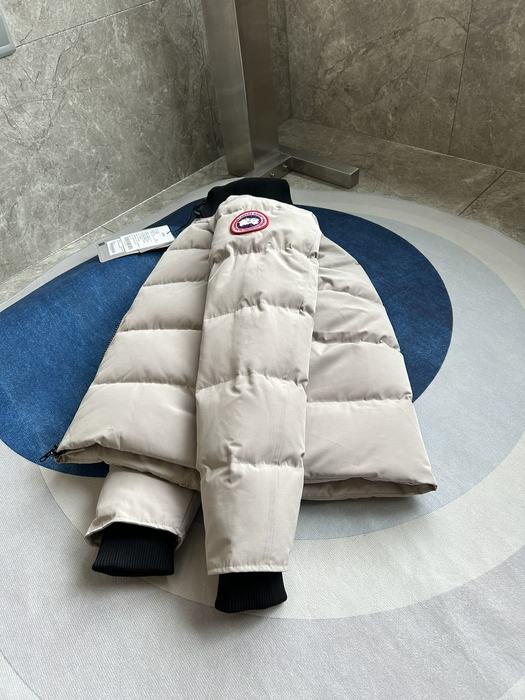 Yupoo Canada Goose puffer beige colorblock Canada Goose down jacket puffer beige color block Beige 008
