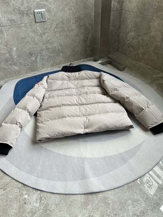 Yupoo Canada Goose puffer beige colorblock Canada Goose down jacket puffer beige color block Beige 008