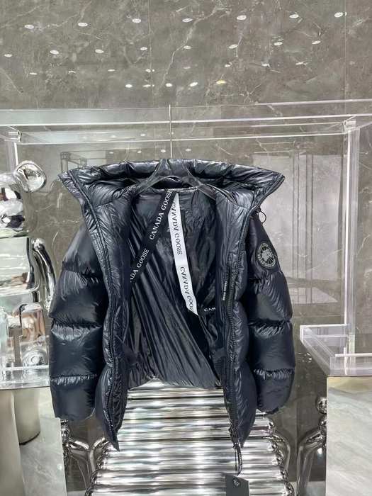 Yupoo Canada Goose puffer black badge Canada Goose down jacket puffy black badge jacket Black 001