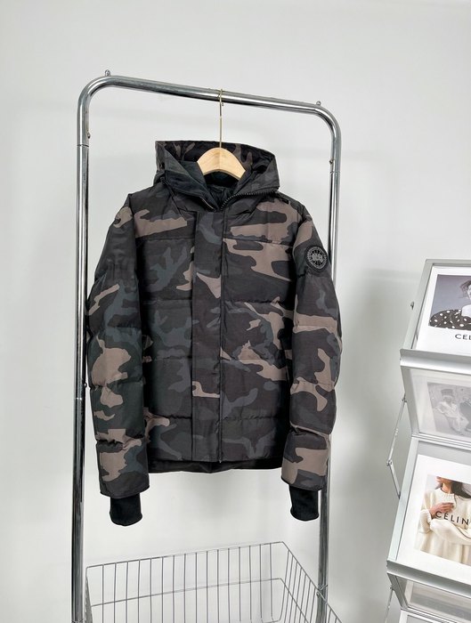 Yupoo Canada Goose puffer black camo Canada Goose down jacket puffer black camo jacket Black 034