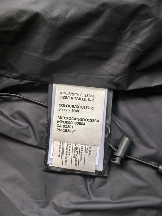 Yupoo Canada Goose puffer black fur hood Canada Goose down jacket parka black fur hood Black 040