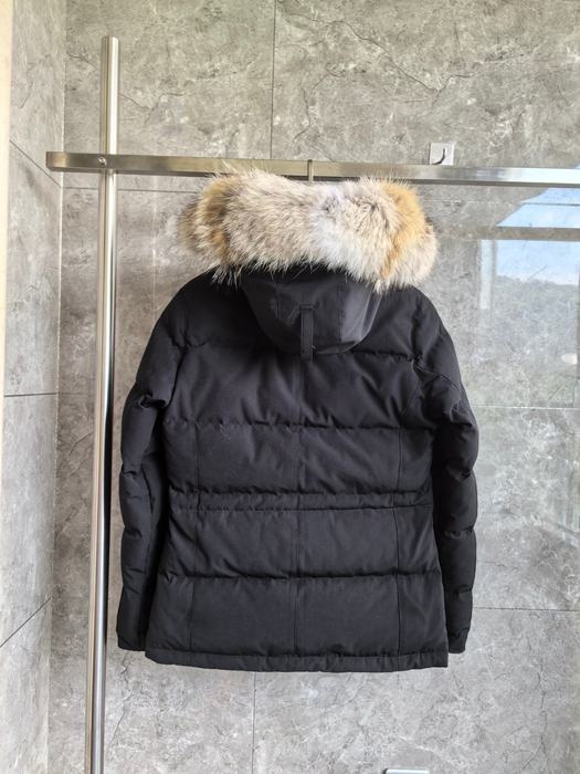 Yupoo Canada Goose puffer black fur hood Canada Goose down jacket parka black fur hood Black 040