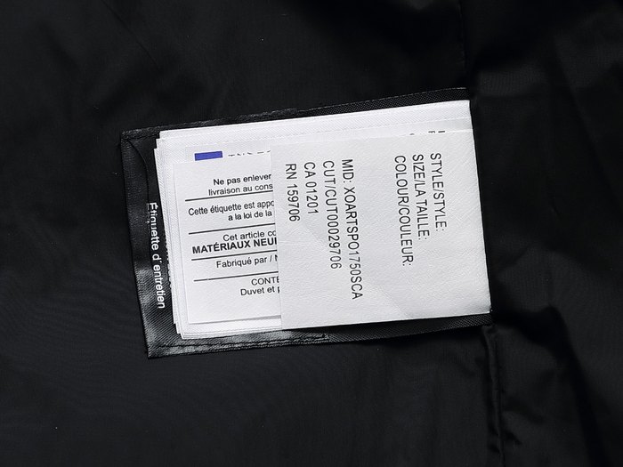 Yupoo Canada Goose puffer black fur hood Canada Goose down jacket puffer black fur hood Black 012