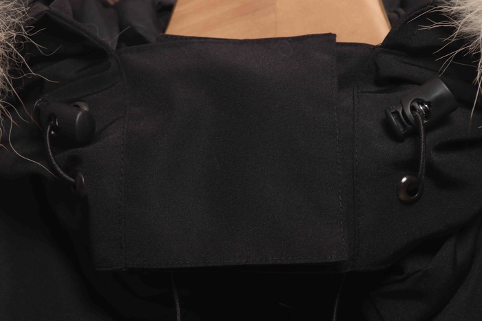 Yupoo Canada Goose puffer black fur hood Canada Goose down jacket winter black fur hood Black 001