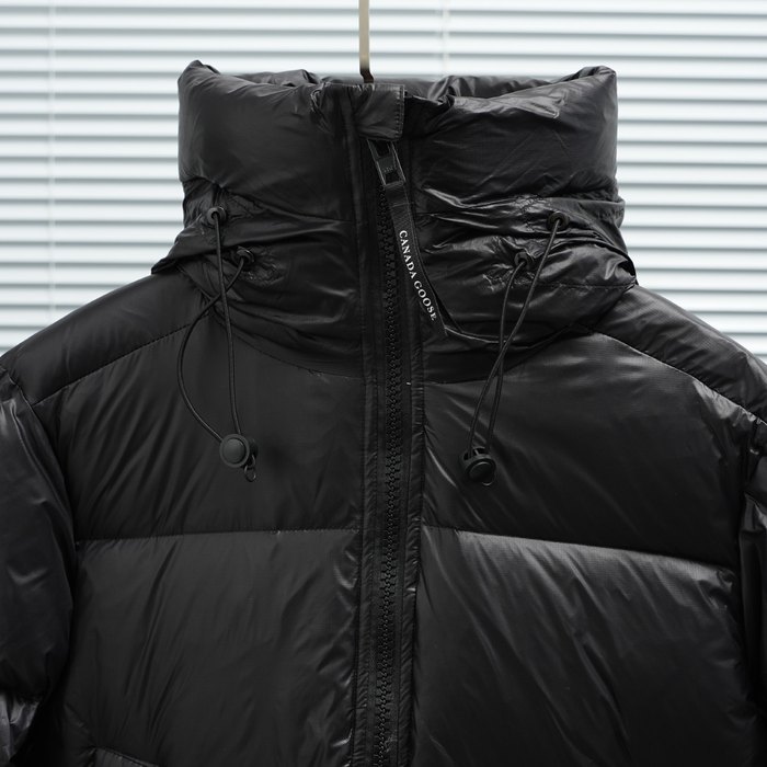 Yupoo Canada Goose puffer black highcollar Canada Goose down jacket puffer black high collar Black 022