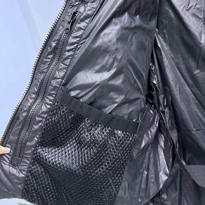 Yupoo Canada Goose puffer black highneck Canada Goose down jacket puffer black rope detail Black 025