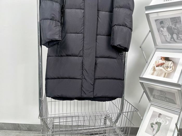 Yupoo Canada Goose puffer black hooded coat Canada Goose down jacket puffer black long hood Black 046