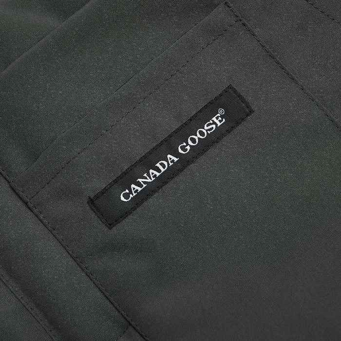 Yupoo Canada Goose puffer black patch vest Canada Goose down jacket puffer black badge vest Black 001