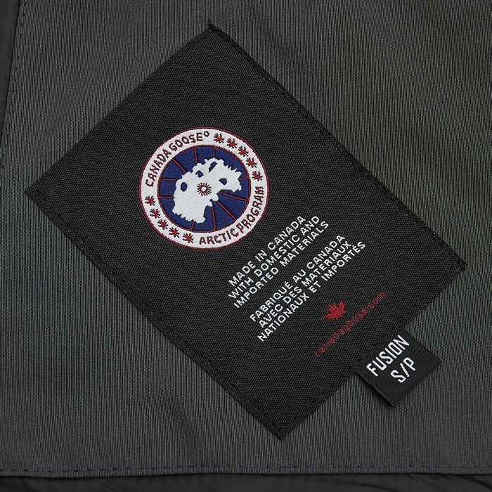 Yupoo Canada Goose puffer black patch vest Canada Goose down jacket puffer black badge vest Black 001