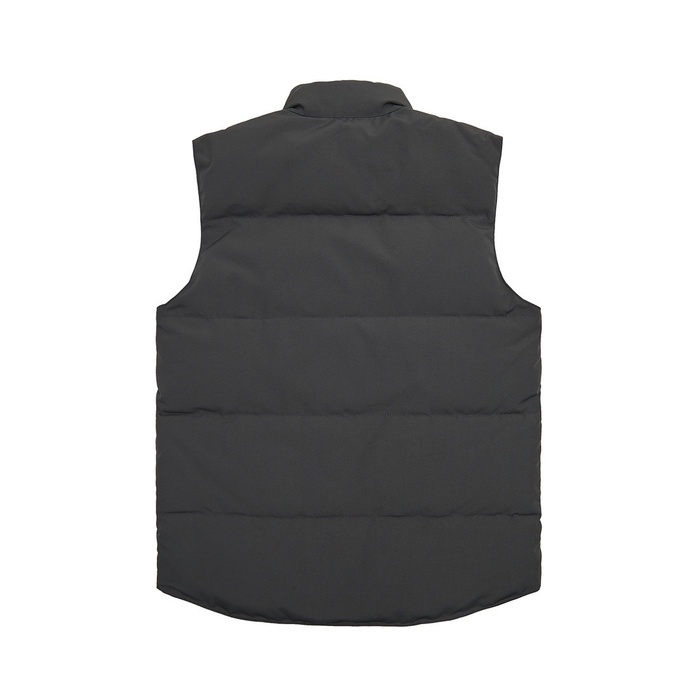 Yupoo Canada Goose puffer black patch vest Canada Goose down jacket puffer black badge vest Black 001