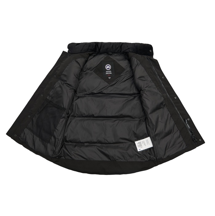 Yupoo Canada Goose puffer black patch vest Canada Goose down jacket puffer black logo vest Black 002