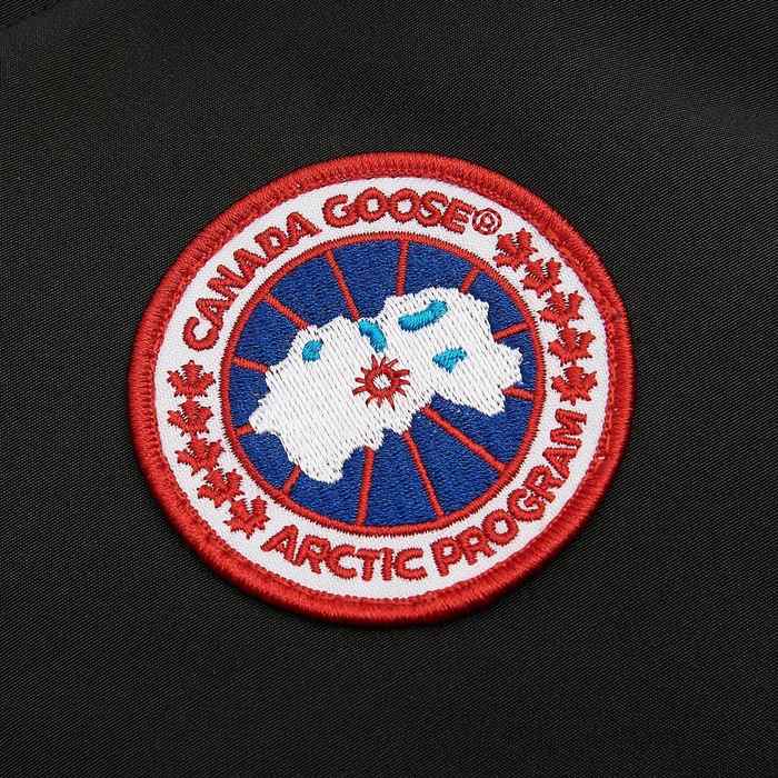 Yupoo Canada Goose puffer black patch vest Canada Goose down jacket puffer black logo vest Black 002