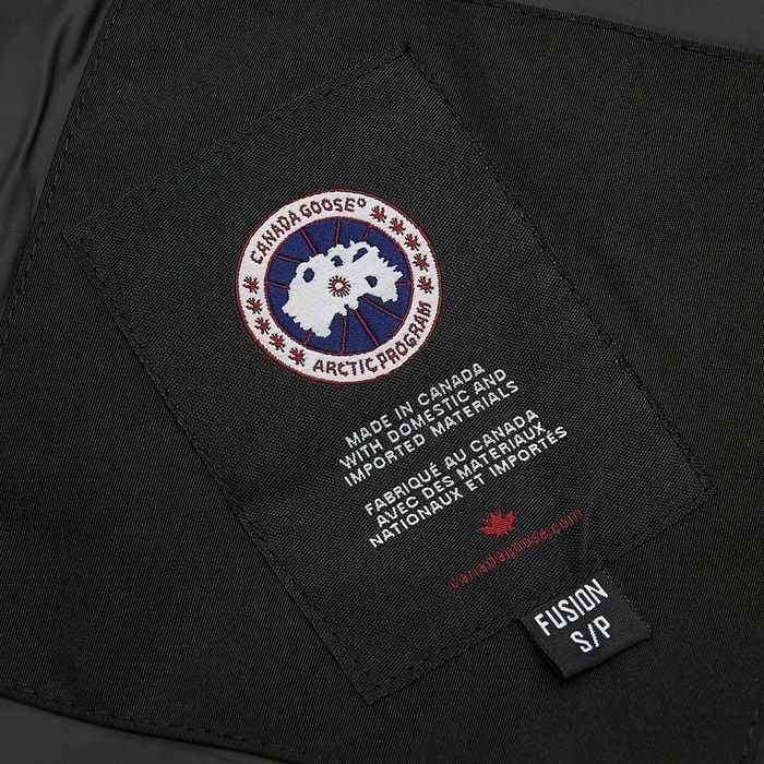 Yupoo Canada Goose puffer black patch vest Canada Goose down jacket puffer black logo vest Black 002