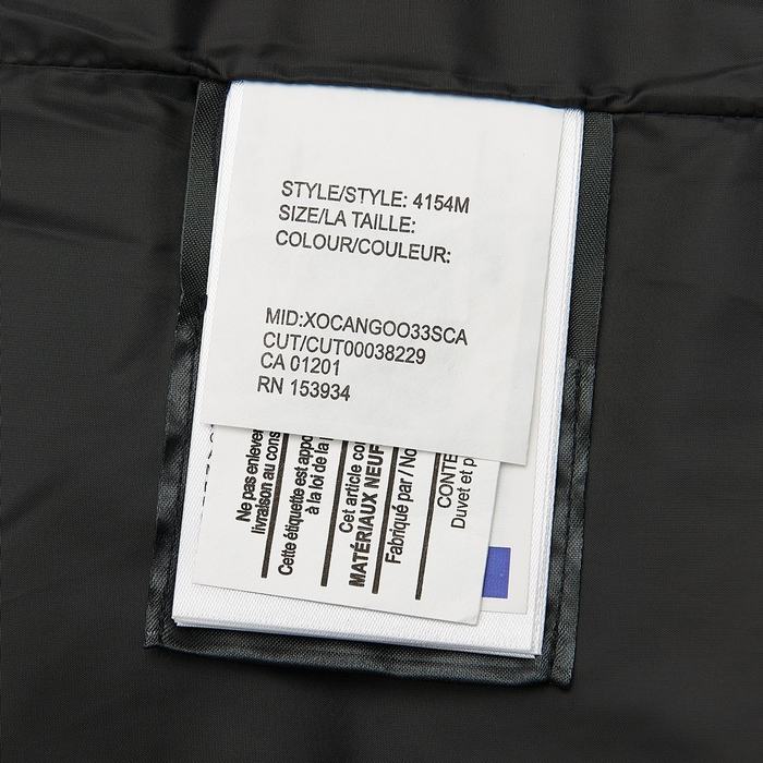 Yupoo Canada Goose puffer black patch vest Canada Goose down jacket puffer black logo vest Black 002