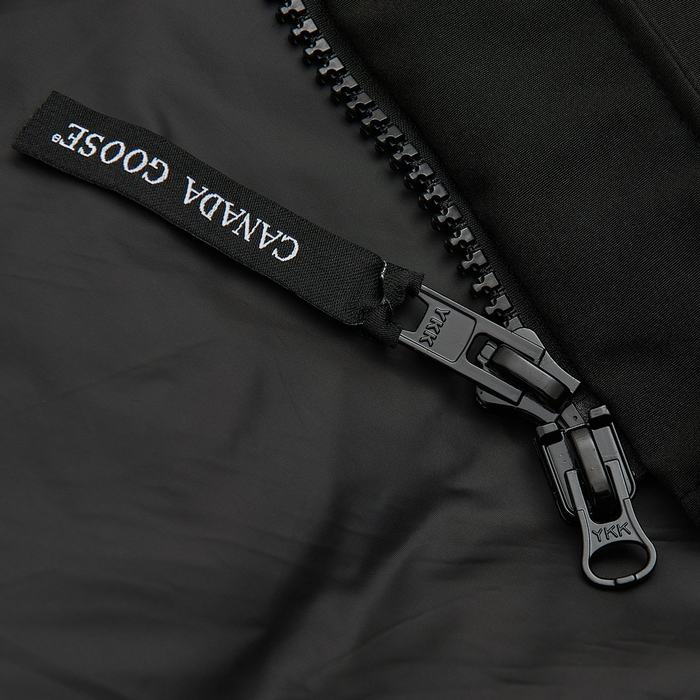 Yupoo Canada Goose puffer black patch vest Canada Goose down jacket puffer black logo vest Black 002