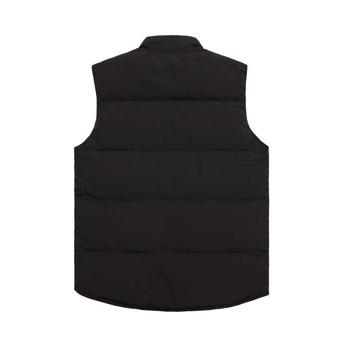 Yupoo Canada Goose puffer black patch vest Canada Goose down jacket puffer black logo vest Black 002