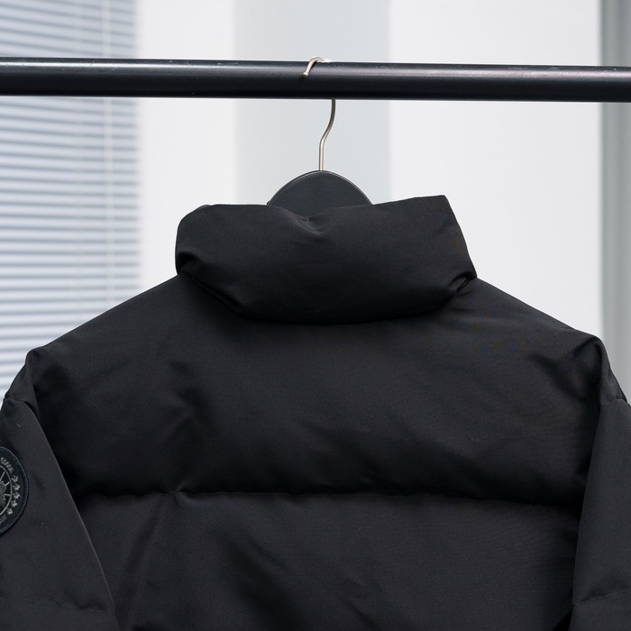 Yupoo Canada Goose puffer black short Canada Goose down jacket puffer black short Black 050