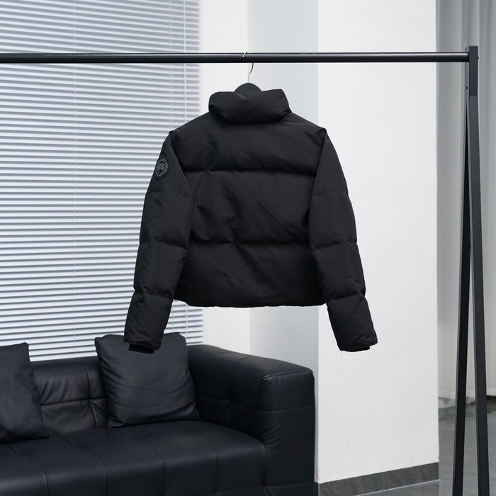 Yupoo Canada Goose puffer black short Canada Goose down jacket puffer black short Black 050