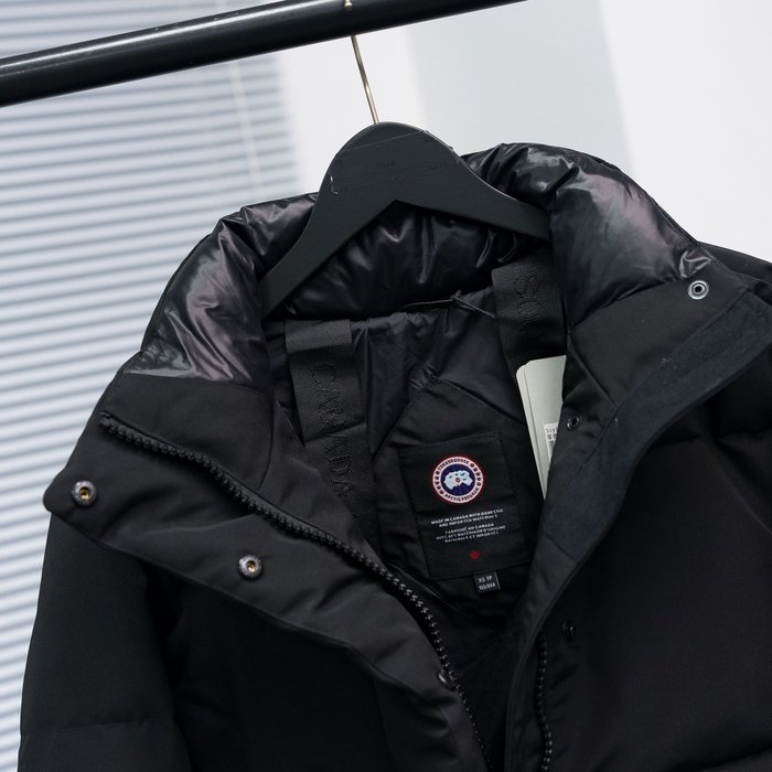 Yupoo Canada Goose puffer black short Canada Goose down jacket puffer black short Black 050