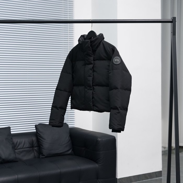 Yupoo Canada Goose puffer black short Canada Goose down jacket puffer black short Black 050
