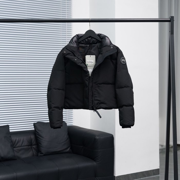 Yupoo Canada Goose puffer black short Canada Goose down jacket puffer black short Black 050