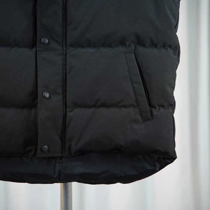 Yupoo Canada Goose puffer black sleeveless vest Canada Goose down jacket puffer black sleeveless vest Black