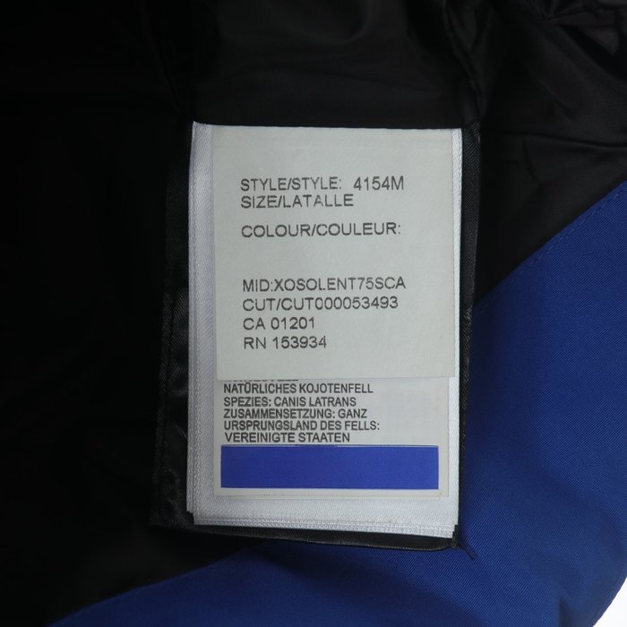 Yupoo Canada Goose puffer blue badge vest Canada Goose down jacket puffer vest blue patch Blue 001