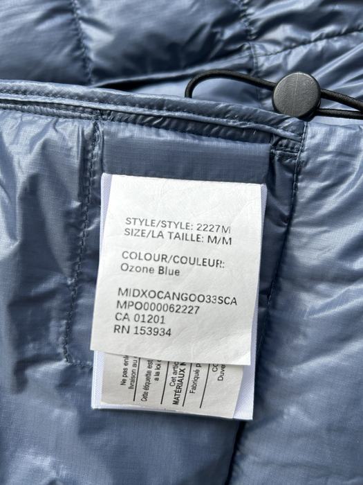 Yupoo Canada Goose puffer blue hooded Canada Goose down jacket puffer blue hooded Blue 002