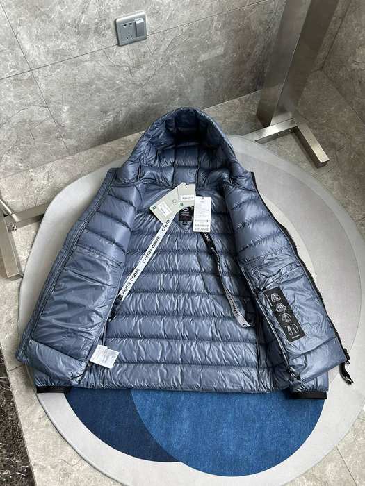 Yupoo Canada Goose puffer blue hooded Canada Goose down jacket puffer blue hooded Blue 002