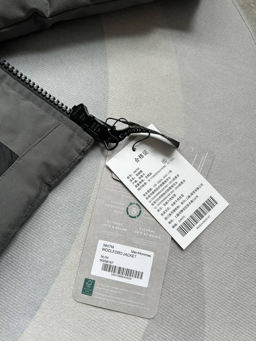 Yupoo Canada Goose puffer gray black zipper Canada Goose down jacket puffer gray zipper Grey