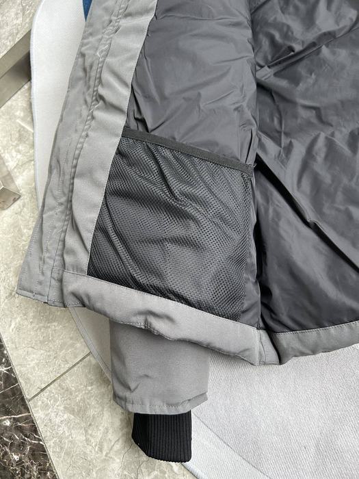 Yupoo Canada Goose puffer gray black zipper Canada Goose down jacket puffer gray zipper Grey