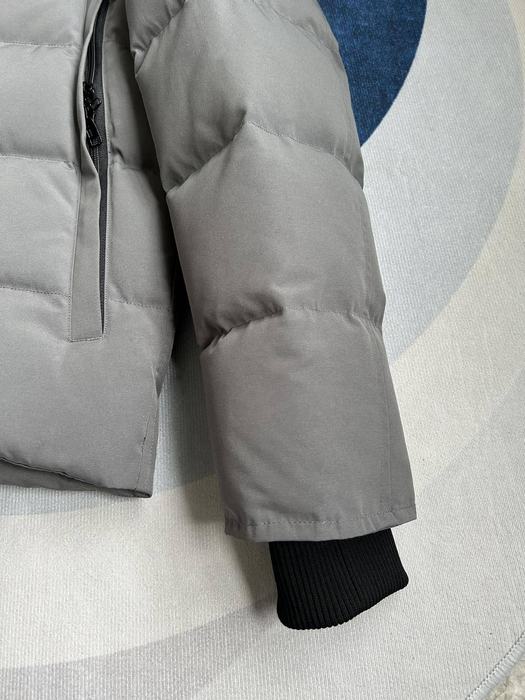 Yupoo Canada Goose puffer gray black zipper Canada Goose down jacket puffer gray zipper Grey