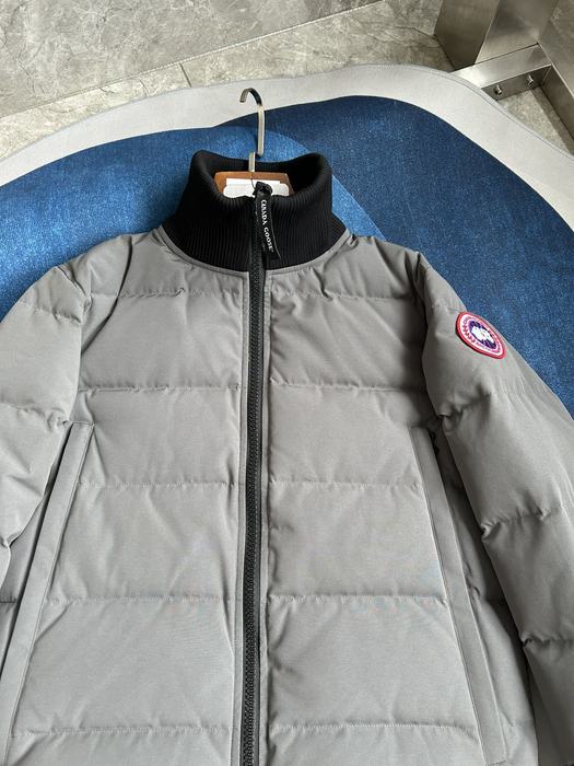 Yupoo Canada Goose puffer gray black zipper Canada Goose down jacket puffer gray zipper Grey