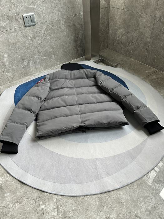 Yupoo Canada Goose puffer gray black zipper Canada Goose down jacket puffer gray zipper Grey