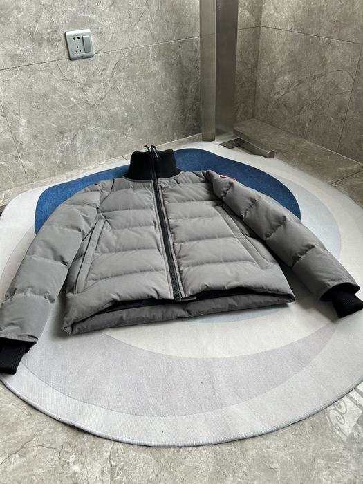 Yupoo Canada Goose puffer gray black zipper Canada Goose down jacket puffer gray zipper Grey