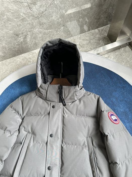 Yupoo Canada Goose puffer gray fur hood Canada Goose down jacket puffer grey fur hood Grey 002