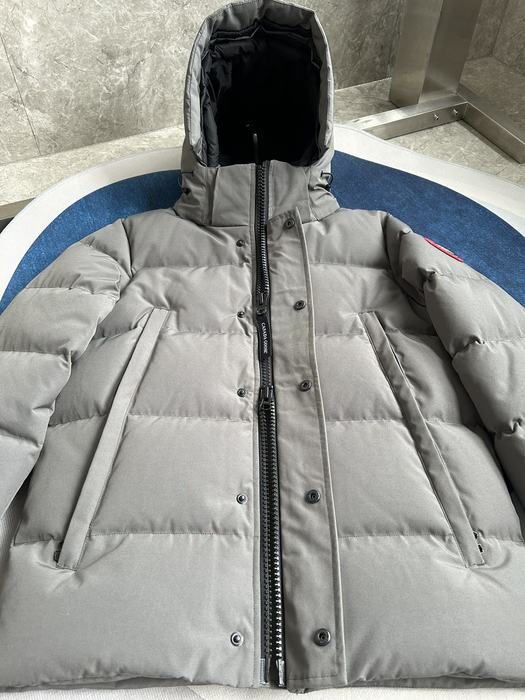 Yupoo Canada Goose puffer gray fur hood Canada Goose down jacket puffer grey fur hood Grey 002