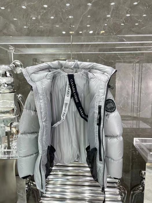 Yupoo Canada Goose puffer gray patch Canada Goose down jacket puffer grey badge patch Grey